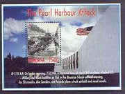 Udmurtia Republic 2001 Pearl Harbour Attack perf m/sheet unmounted mint