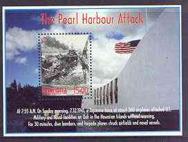 Udmurtia Republic 2001 Pearl Harbour Attack perf m/sheet unmounted mint