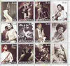 Mordovia Republic 2001 Jazz & Blues Stars perf sheetlet containing complete set of 12 values unmounted mint
