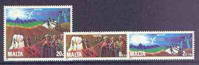 Malta 1982 Christmas set of 3 unmounted mint SG 698-700