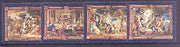 Malta 1978 400th Birth Anniversary of Rubens - Flemish Tapestries (2nd series) set of 4 unmounted mint, SG 592-95