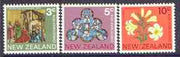 New Zealand 1974 Christmas set of 3 unmounted mint SG 1058-1060