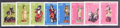 Monaco 1983 Nineteenth Century Automata from the Galea Collection set of 8 unmounted mint, SG 1621-28]