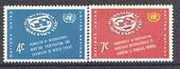 United Nations (NY) 1961 International Monetary Fund set of 2 unmounted mint, SG 90-91
