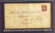 Great Britain 1982 The Story of Stanley Gibbons £4 prestige booklet complete and very fine SG DX3