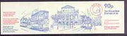 Great Britain 1979 Derby Mechanised Letter Office 90p booklet complete (Tramway Museum, Crich) selvedge at left, SG FG7A