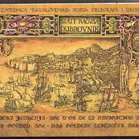 Yugoslavia 1989 Sailing Ships 9000d booklet complete and pristine