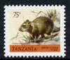 Tanzania 1980 Rock Hyrax 75c (from Animals def set) unmounted mint SG 311*