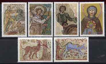 Yugoslavia 1970 Mosaics set of 6 unmounted mint, SG 1415-20