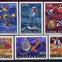 Yugoslavia 1971 Space Exploration set of 6 unmounted mint, SG 1447-52