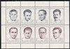 Yugoslavia 1973 National Heroes sheetlet containing complete set of 8 unmounted mint, SG 1576a