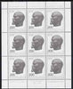 Yugoslavia 1974 50th Death Anniversary of Lennin in sheetlet of 9 unmounted mint, SG 1601