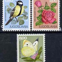 Yugoslavia 1974 Youth Day set of 3 unmounted mint, SG 1605-07*