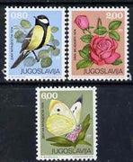Yugoslavia 1974 Youth Day set of 3 unmounted mint, SG 1605-07*