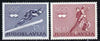 Yugoslavia 1976 Innsbruck Winter Olympics set of 2 unmounted mint, SG 1716-17*
