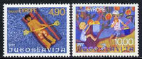 Yugoslavia 1977 Children's Week (Paintings) set of 2 unmounted mint, SG 1782-83