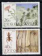 Yugoslavia 1984 Nature Protection set of 2 unmounted mint, SG 2150-51