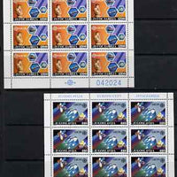 Yugoslavia 1988 Europa (Transport & Communications) set of 2 each in sheetlets of 9 unmounted mint, SG 2445-46