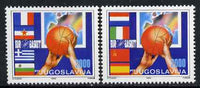 Yugoslavia 1989 Basketball Championships set of 2 unmounted mint, SG 2544-45