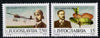 Yugoslavia 1991 Centenary of First Heavier-than-air Flight set of 2 unmounted mint, SG 2694-95