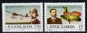 Yugoslavia 1991 Centenary of First Heavier-than-air Flight set of 2 unmounted mint, SG 2694-95