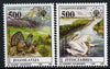 Yugoslavia 1992 Nature Protection set of 2 unmounted mint, SG 2822-23