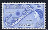 Bermuda 1953-62 Map of Bermuda 1s3d blue (die II Sandys) from def set unmounted mint SG 145b
