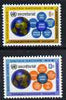 United Nations (NY) 1968 UN Secretariat set of 2 unmounted mint, SG 183-84*