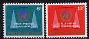 United Nations (NY) 1969 International Law Commission set of 2 unmounted mint, SG 197-98*