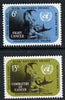 United Nations (NY) 1970 Int Cancer Congress set of 2 unmounted mint, SG 207-08