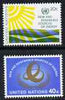 United Nations (NY) 1981 Sources of Energy set of 2 unmounted mint, SG 357-58
