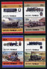 Tuvalu - Vaitupu 1986 Locomotives #2 (Leaders of the World) set of 8 opt'd SPECIMEN unmounted mint