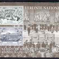 United Nations (Vienna) 1995 50th Anniversary of UN (2nd issue) m/sheet unmounted mint SG MS V187