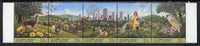United Nations (NY) 1996 'Habitat II' Conf on Human Settlements strip of 5 unmounted mint, SG 698a