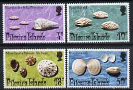Pitcairn Islands 1974 Shells set of 4 unmounted mint, SG 147-50