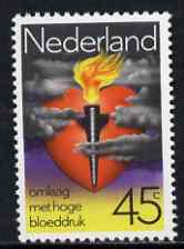 Netherlands 1978 Heart & Torch 45c unmounted mint, SG 1298