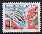 Czechoslovakia 1981 Anti Smoking Campaign unmounted mint, SG 2598