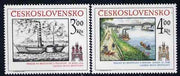 Czechoslovakia 1982 Historic Bratislavia (6th issue) set of 2 unmounted mint, SG 2642-43