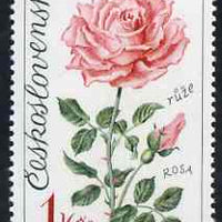 Czechoslovakia 1973 Rose 1k (from Flower Show set) unmounted mint, SG 2111