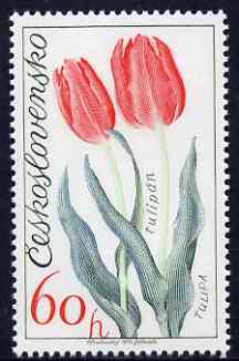 Czechoslovakia 1973 Tulip 60h (from Flower Show set) unmounted mint, SG 2110