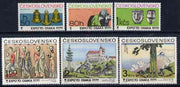 Czechoslovakia 1970 Expo 70 Worlds Fair set of 6 unmounted mint, SG 1877-82