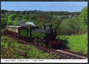 Postcard by Bamforth - full colour showing Atlantic 4-4-2 'Henry Oakley', mint & very fine