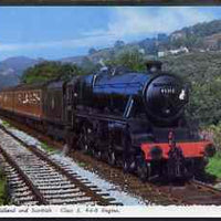 Postcard by Bamforth - full colour showing LMS 4-6-0 Class 5, mint & very fine