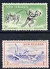 New Zealand 1957 Health - Life-savers & Children set of 2 unmounted mint, SG 761-62