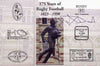 Postcard privately produced in 1998 (coloured) for the 175th Anniversary of Rugby, signed by Michael Dods (Scotland - 8 caps, Gala, Northampton & Rugby Lions) unused and pristine