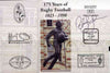Postcard privately produced in 1998 (coloured) for the 175th Anniversary of Rugby, signed by Peter Jorgensen (Australia - 2 caps, Penrith, Northampton) unused and pristine