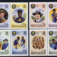 Montserrat 1986 Girl Guides set of 8 unmounted mint, SG 669-76