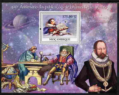Mozambique 2009 Johannes Kepler perf s/sheet unmounted mint