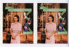 St Vincent - Grenadines 1987 Ruby Wedding $6 perf m/sheet in joined pair from uncut archive proof sheet, extremely rare unmounted mint