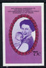 St Vincent 1987 Ruby Wedding 75c (Queen & Prince Andrew) imperf proof in magenta, blue & black only, unmounted mint as SG 1080